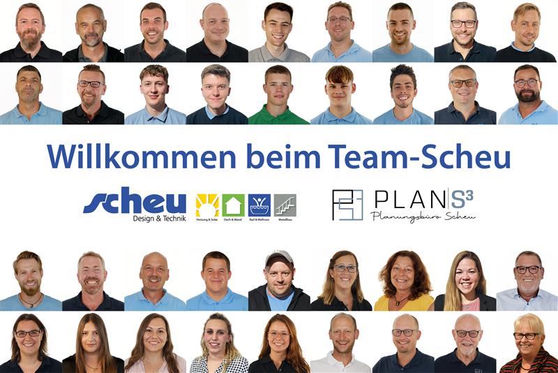 Das Team von Scheu Design & Technik